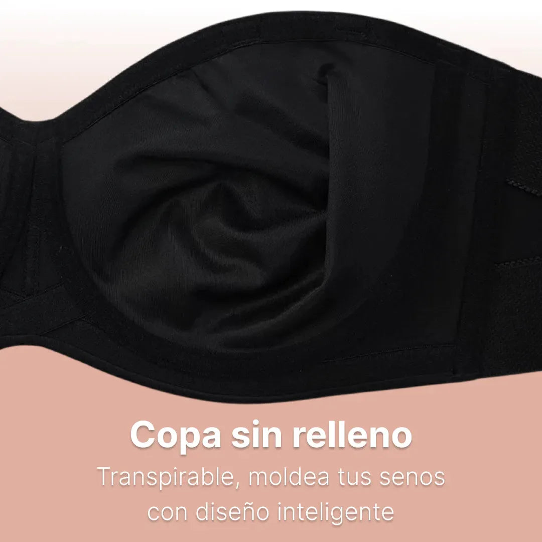 Sujetador Glow Comfort® Premium - Soporte Máximo Sin Tirantes