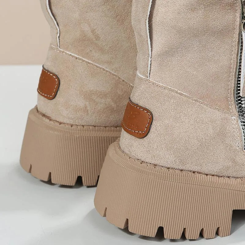 Janice - Botas de invierno para mujer, cálidas e impermeables