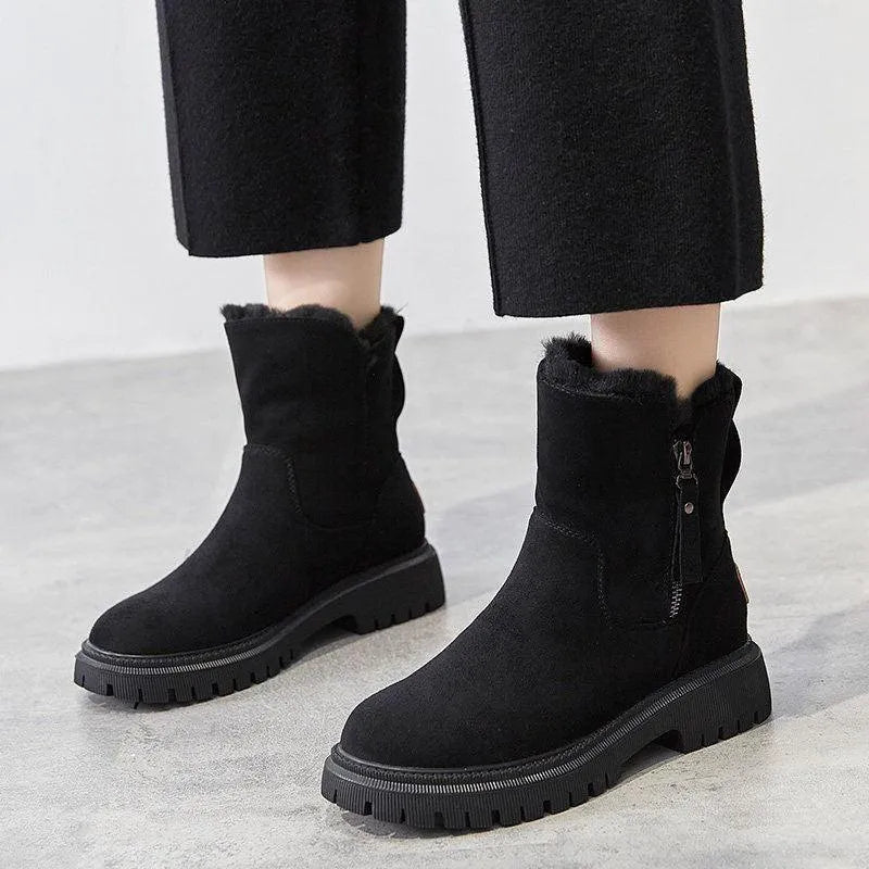 Janice - Botas de invierno para mujer, cálidas e impermeables