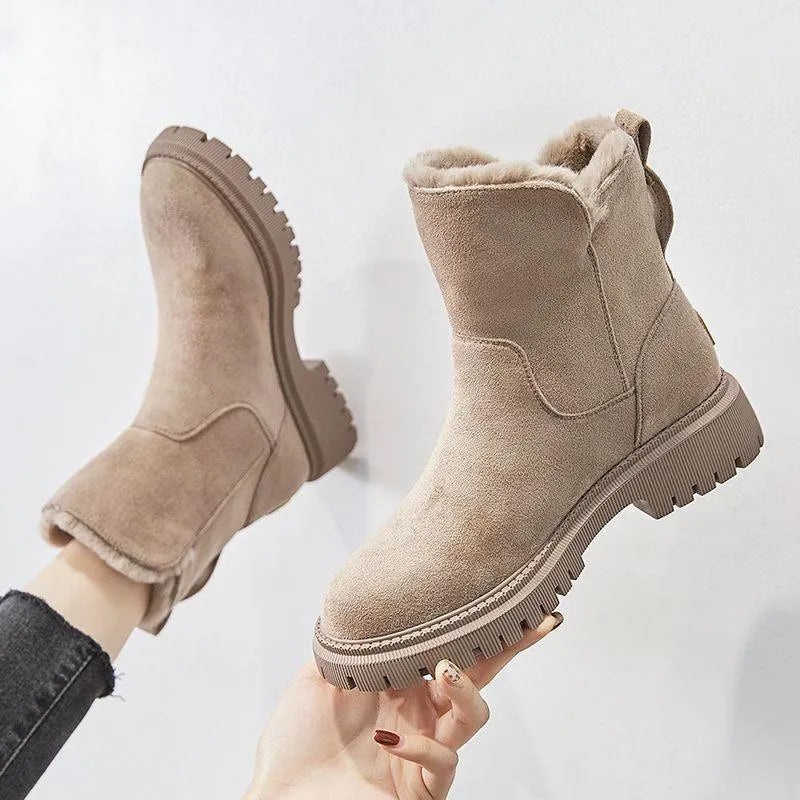 Janice - Botas de invierno para mujer, cálidas e impermeables