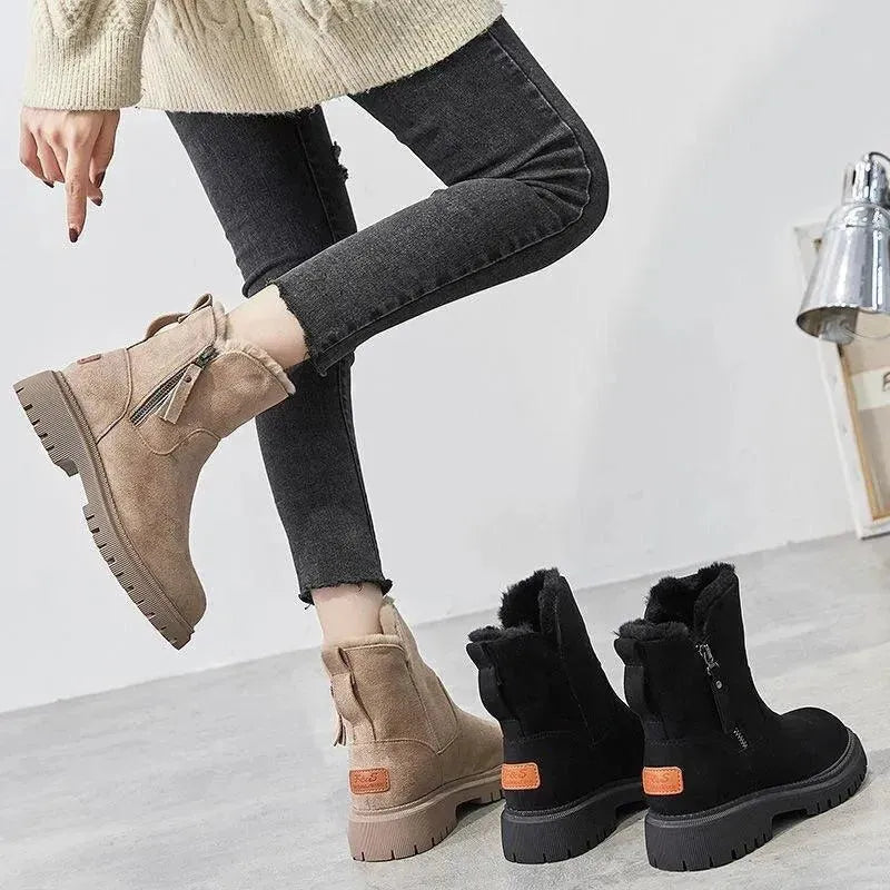 Janice - Botas de invierno para mujer, cálidas e impermeables