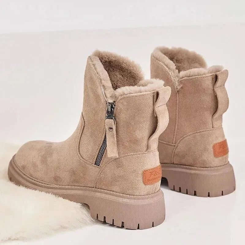 Janice - Botas de invierno para mujer, cálidas e impermeables