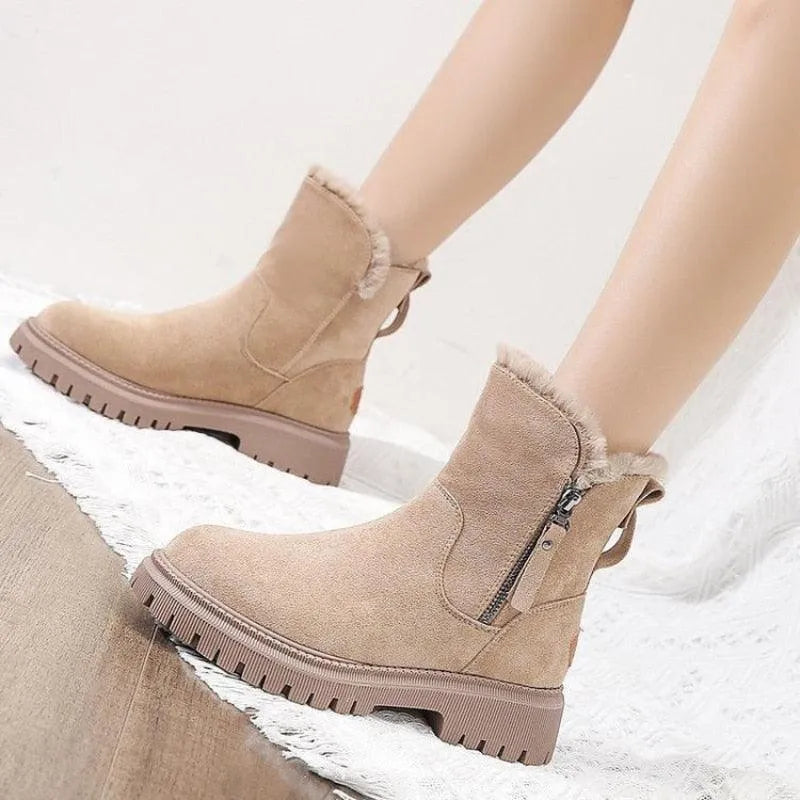 Janice - Botas de invierno para mujer, cálidas e impermeables