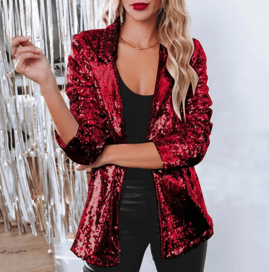 Cora - Blazer con lentejuelas Mila