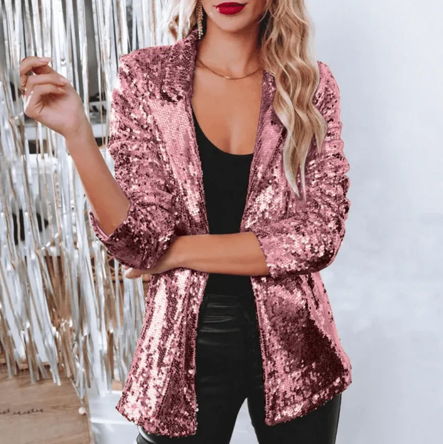 Cora - Blazer con lentejuelas Mila