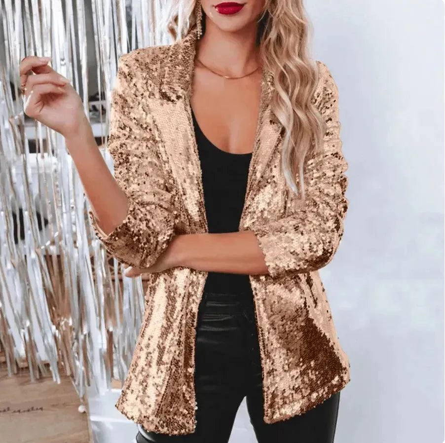 Cora - Blazer con lentejuelas Mila