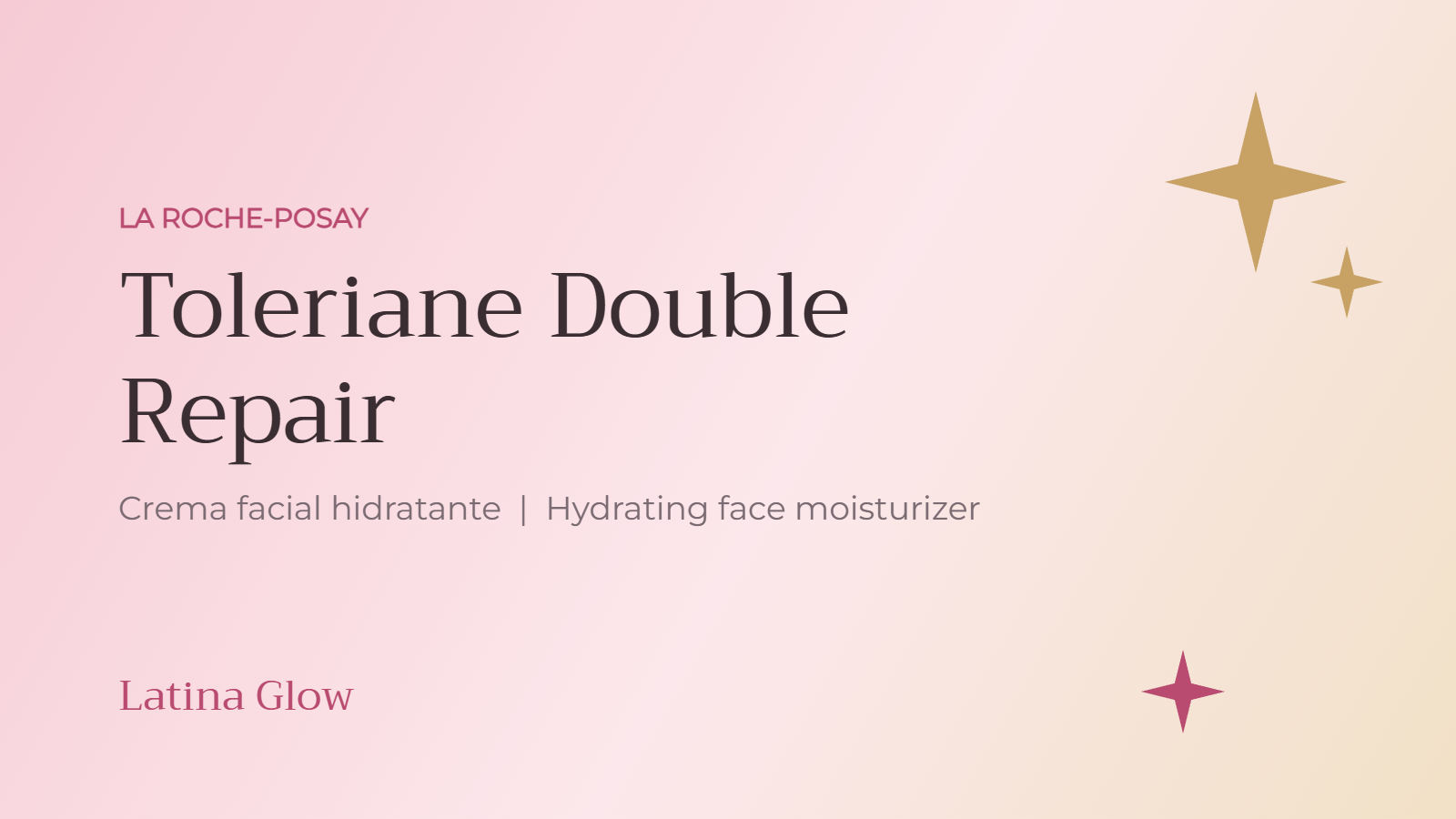 Reseña de La Roche-Posay Toleriane Double Repair: crema facial hidratante